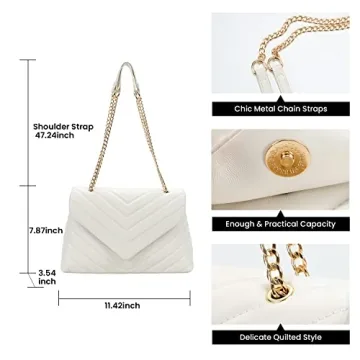 PRETTYGARDEN Stylish Women’s Crossbody Bag with Adjustable Strap