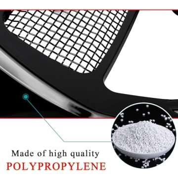 WOWTK Chin Spoiler for Harley 2017-2024 Touring Road King, Street Glide, Road Glide, and Electra Glide Standard Models,Vivid Black Finish