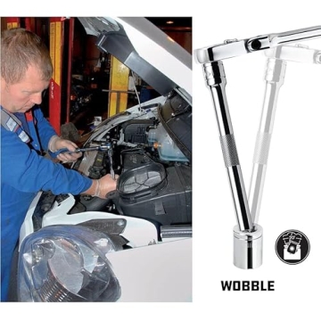 VASTOOLS 9-Piece Wobble Socket Extension Set for Mechanics