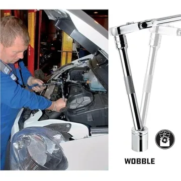 VASTOOLS 9-Piece Wobble Socket Extension Set for Mechanics