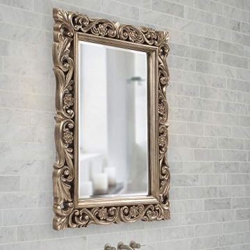 Howard Elliott Chateau Mirror Scroll Work Frame Home Decor