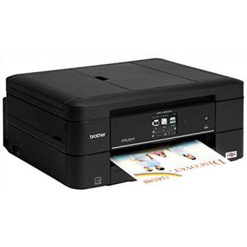 Brother MFC-J680DW All-in-One Color Inkjet Printer, Wireless Connectivity, Automatic Duplex Printing...