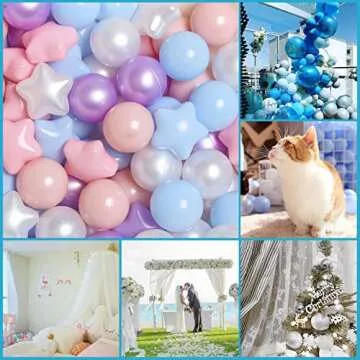 GOGOSO 100 Pack Star Ball Pit Balls for Toddlers