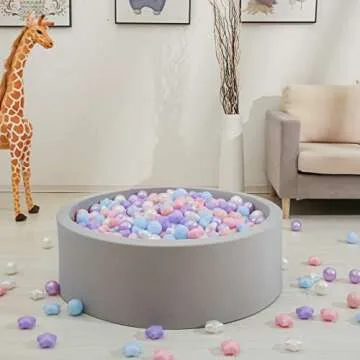 GOGOSO 100 Pack Star Ball Pit Balls for Toddlers