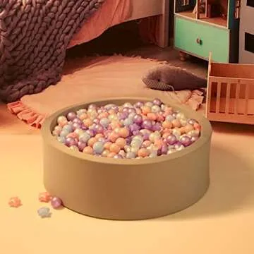 GOGOSO 100 Pack Star Ball Pit Balls for Toddlers