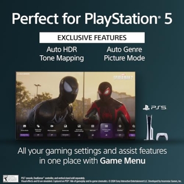 Sony 65" 4K Mini LED Smart TV with Game Features