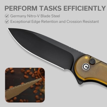 CIVIVI Elementum II Pocket Knife - Utility Knife for All Occasions