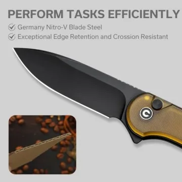 CIVIVI Elementum II Pocket Knife - Utility Knife for All Occasions