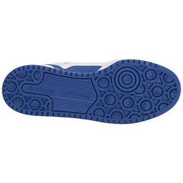 adidas Originals Women's Forum Bold Sneaker, White/White/Team Royal Blue, 8