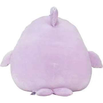 Naomi The Narwhal Squishmallow - 16" Plush Toy