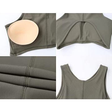 MISSACTIVER Women's Stylish V Neck Tank Top