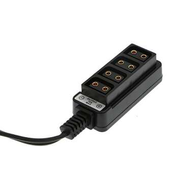 Alvin's Cables D-tap Splitter Cable-D-tap Male to 4 Port Female Power Supply Hub 60cm