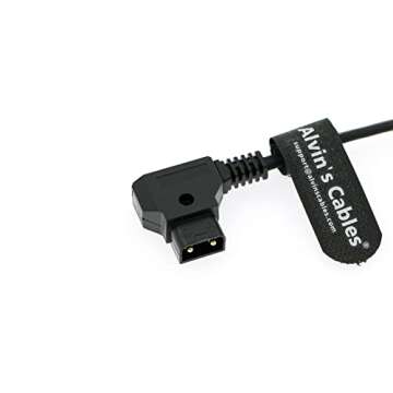 Alvin's D-tap Splitter Cable for V-Mount Battery Power