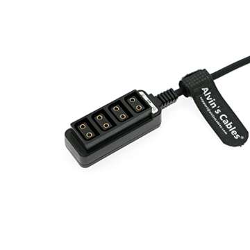 Alvin's D-tap Splitter Cable for V-Mount Battery Power