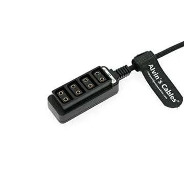 Alvin's D-tap Splitter Cable for V-Mount Battery Power