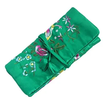 Gold Fortune Travel Jewelry Organizer with Elegant Design