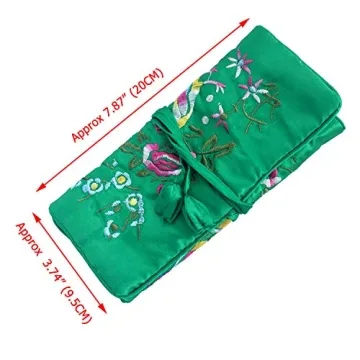 Gold Fortune Travel Jewelry Organizer with Elegant Design