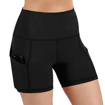 NEWITIN High Waist Workout Yoga Shorts for Women