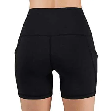 NEWITIN High Waist Workout Yoga Shorts for Women