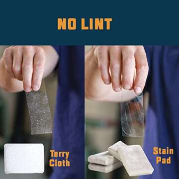 MaKRS Stain Pad for Effortless Wood Finishing