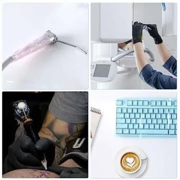 JMU Black Barrier Film 1200 Sheets for Tattoo Safety