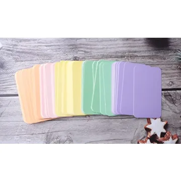 Sowaka 100 Colorful Mini Cards for Learning and Crafting