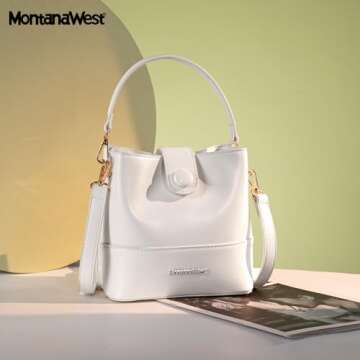 Montana West Top-handle Purse for Women Small Hobo Bag Trendy Shoulder Purse Satchel Handbag, Beige, MWC-431BG