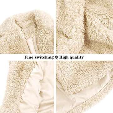 Women Faux Fur Winter Coat - Cozy and Chic Outerwear