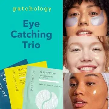 Patchology All Eyes On You Under Eye Mask - Retinol, Collagen & Green Tea Infused - Eye Gels for Dar...