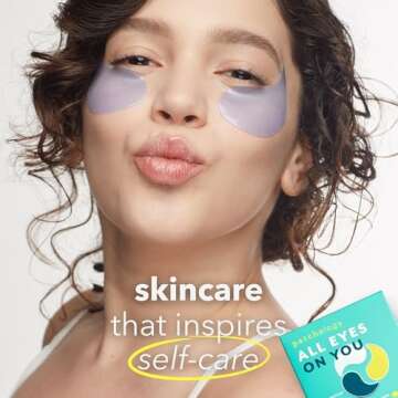 Patchology All Eyes On You Under Eye Mask - Retinol, Collagen & Green Tea Infused - Eye Gels for Dark Circles, Puffiness, & Wrinkles, Eye Patches for Night, Beauty Travel, Reduce Puffy Eyes (6 Pairs)