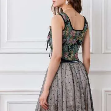 Stylish Vintage Floral Camisole for Women - Bowanadacles