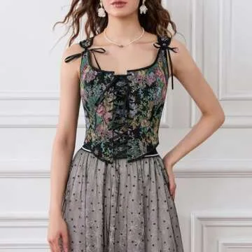 Stylish Vintage Floral Camisole for Women - Bowanadacles