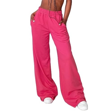 Muineobuka Women's Wide Leg Sweatpants for Comfort and Style