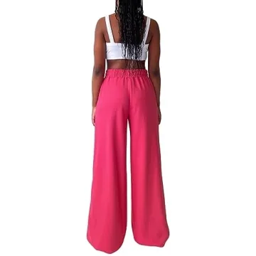Muineobuka Women's Wide Leg Sweatpants for Comfort and Style