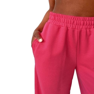 Muineobuka Women's Wide Leg Sweatpants for Comfort and Style
