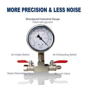 BACOENG 5 Gallon Vacuum Chamber Kit with Pump