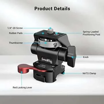 Durable SMALLRIG Field Monitor Mount for Cameras