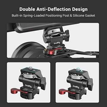 Durable SMALLRIG Field Monitor Mount for Cameras