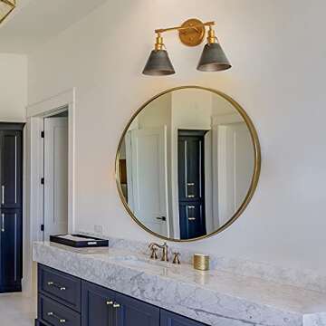 Classy Leaves Bathroom Vanity Light for Stylish Homes