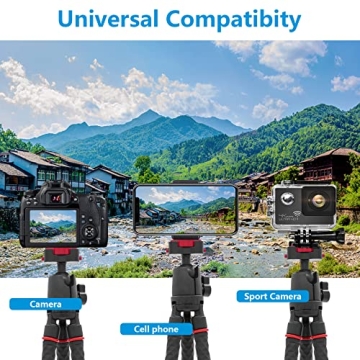 Versatile LINKCOOL Flexible Tripod with Remote for Smartphones