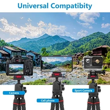 Versatile LINKCOOL Flexible Tripod with Remote for Smartphones