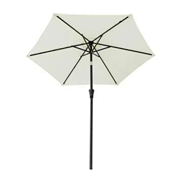 Stylish FLAME&SHADE 7.5ft Patio Umbrella - Durable & Versatile