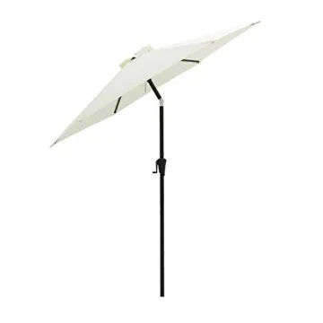 Stylish FLAME&SHADE 7.5ft Patio Umbrella - Durable & Versatile