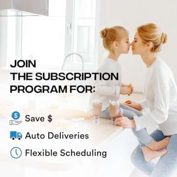 Simply 12x12x1 Air Filter, MERV 8, MPR 600, 6 Pack, Furnace Air Filter for HVAC (Actual Size: 11.75"x11.75"x0.75") DUST, Pet, & Allergy Control