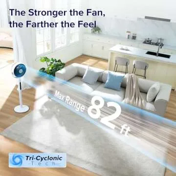 Levoit CirculAir Fan: 9 Speeds, Quiet, and Powerful Cooling