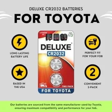 Toyota Key Fob Battery Replacement (Pack of 2)