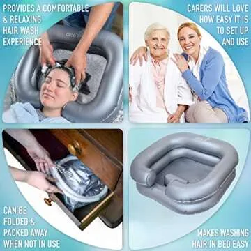 Circa Air Inflatable Hair Washing Basin - Practical Care
