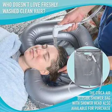 Circa Air Inflatable Hair Washing Basin - Practical Care