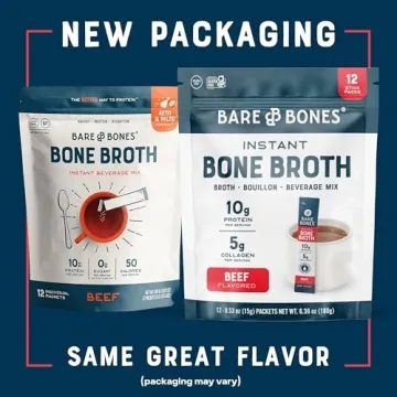 Bare Bones Instant Beef Bone Broth | Rich Flavor On-the-Go