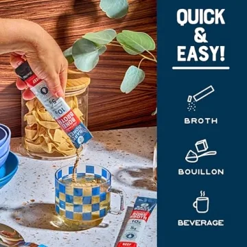 Bare Bones Instant Beef Bone Broth | Rich Flavor On-the-Go